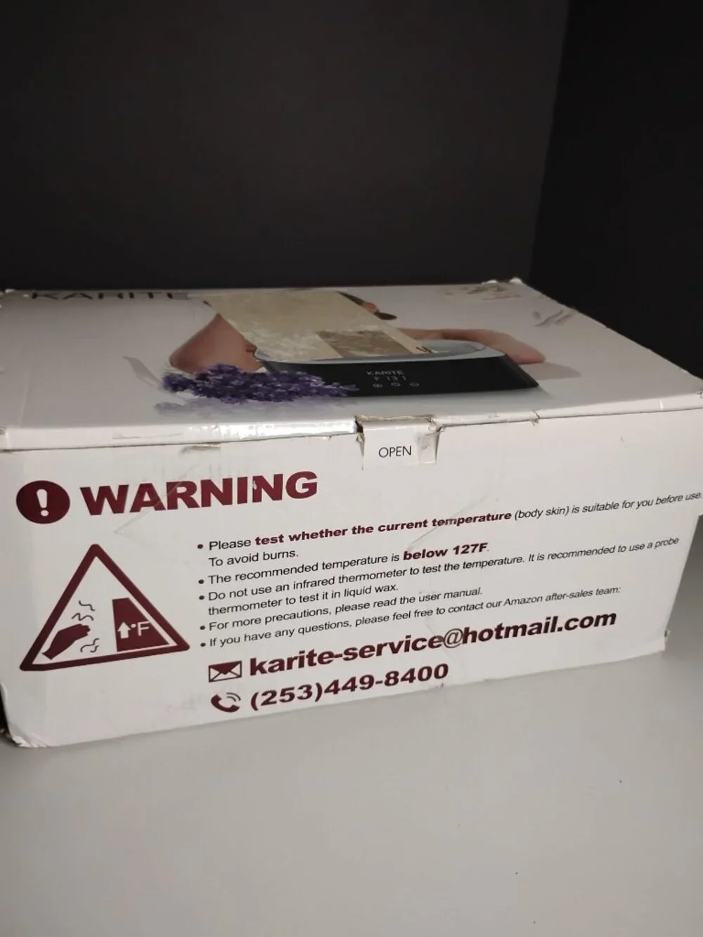 Karite Paraffin Wax Machine for Hand and Feet (No Wax) 4000ml